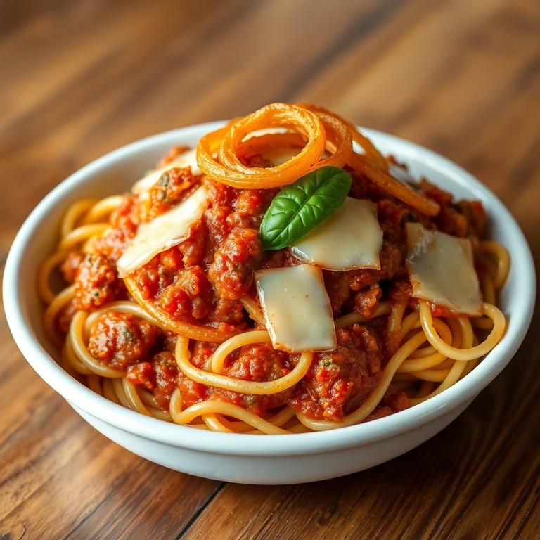 Espaguete de Carne à Moda Italiana