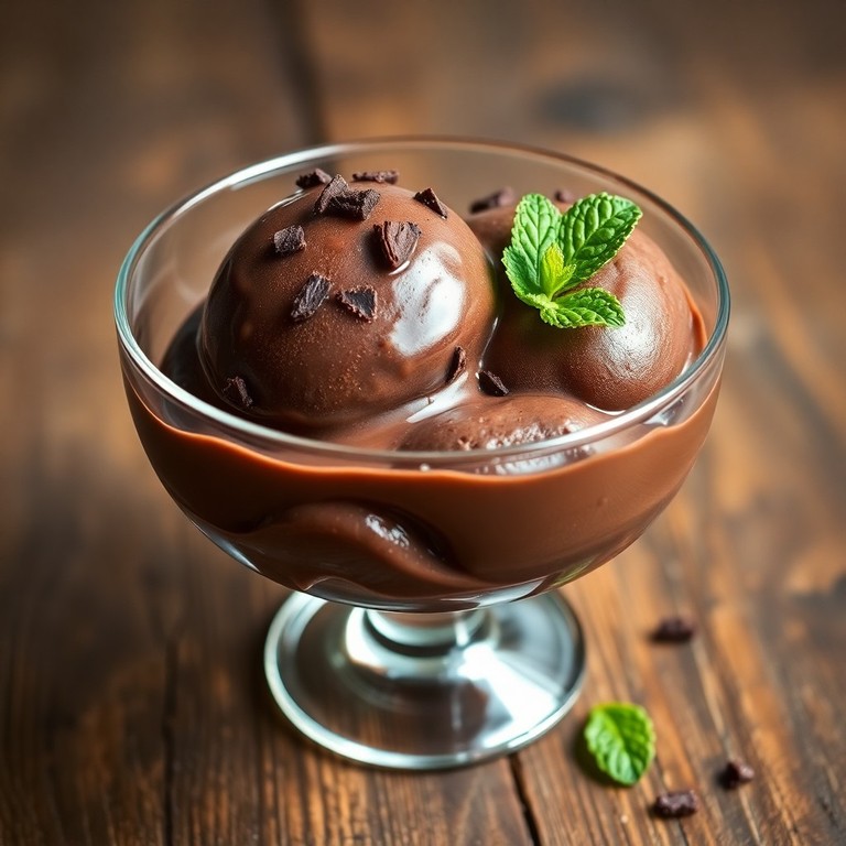 Gelato al Cioccolato Keto con Avocado