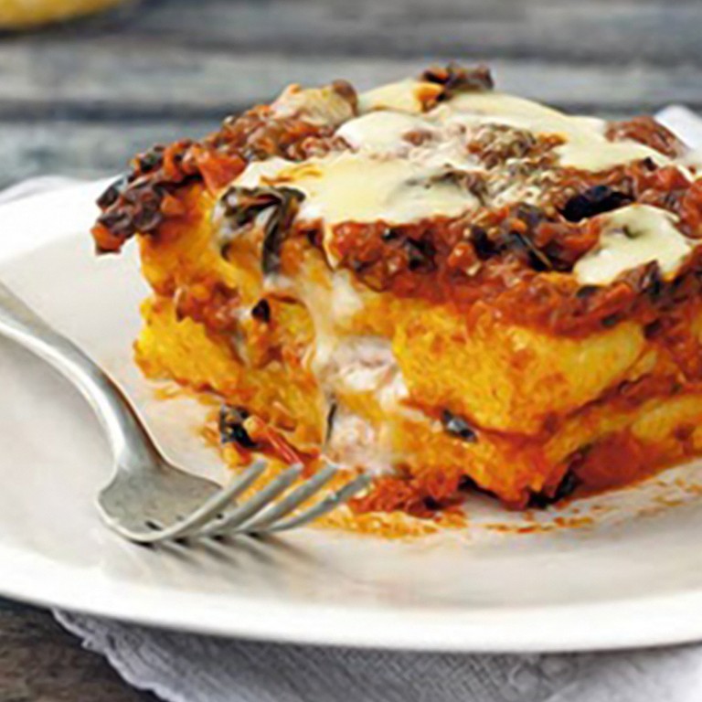 Lasaña de Polenta con Ragú Boloñesa - 041G2