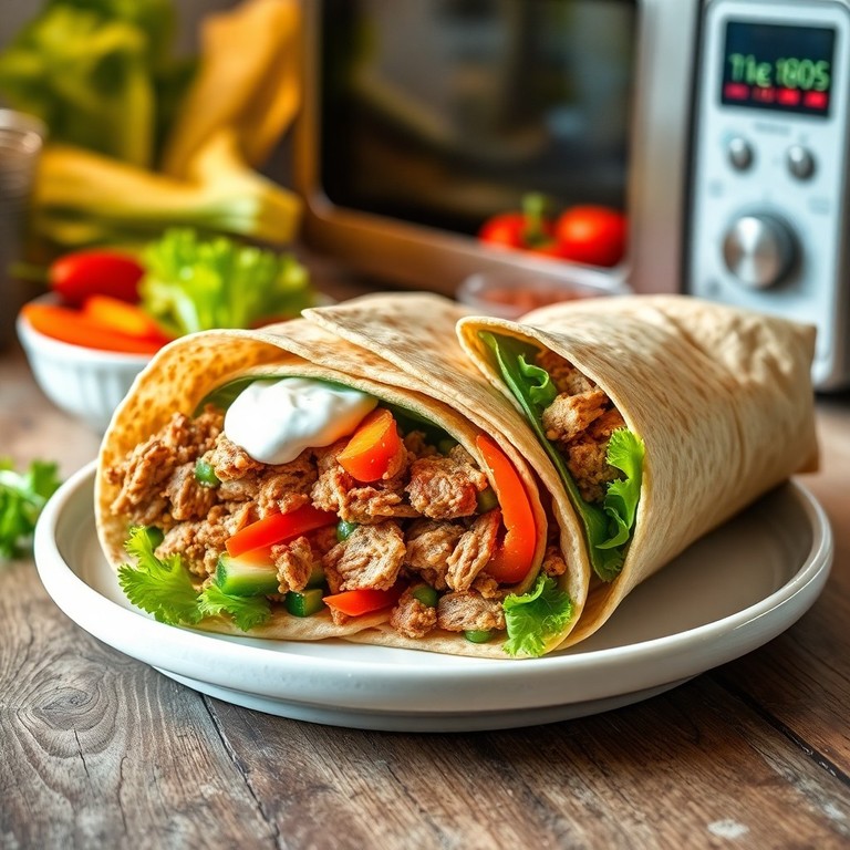Pulled Pork Meal Prep Wraps – Invries- en Magnetronproof