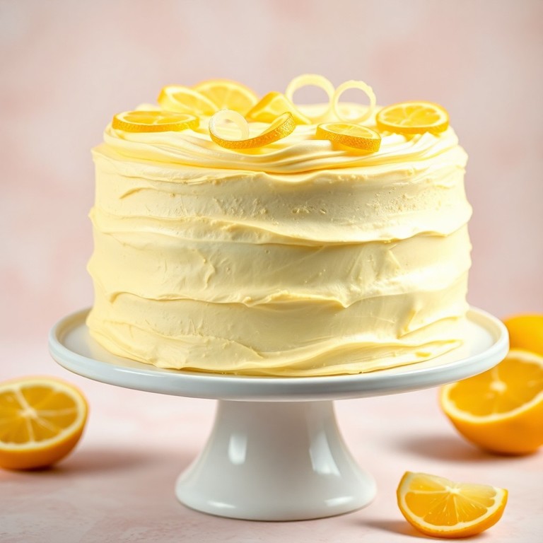 Buttery Lemon Layer Cake