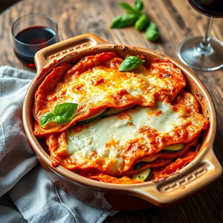 Vegetarische Tomaten-Gemüse-Lasagne - Mr. Cook