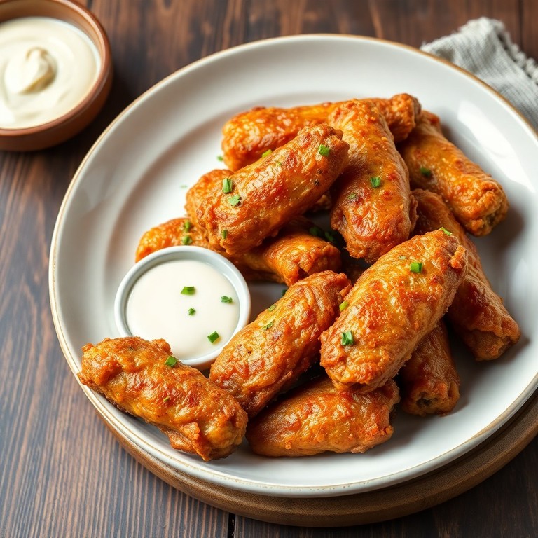 Knusprige Air Fryer Chicken Wings