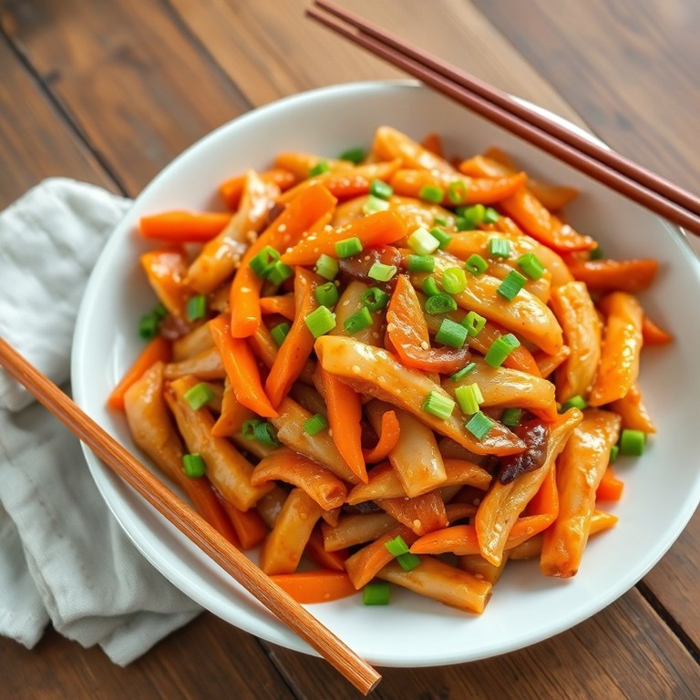 Stir-fry de Pollo y Verduras con Toque Asiático