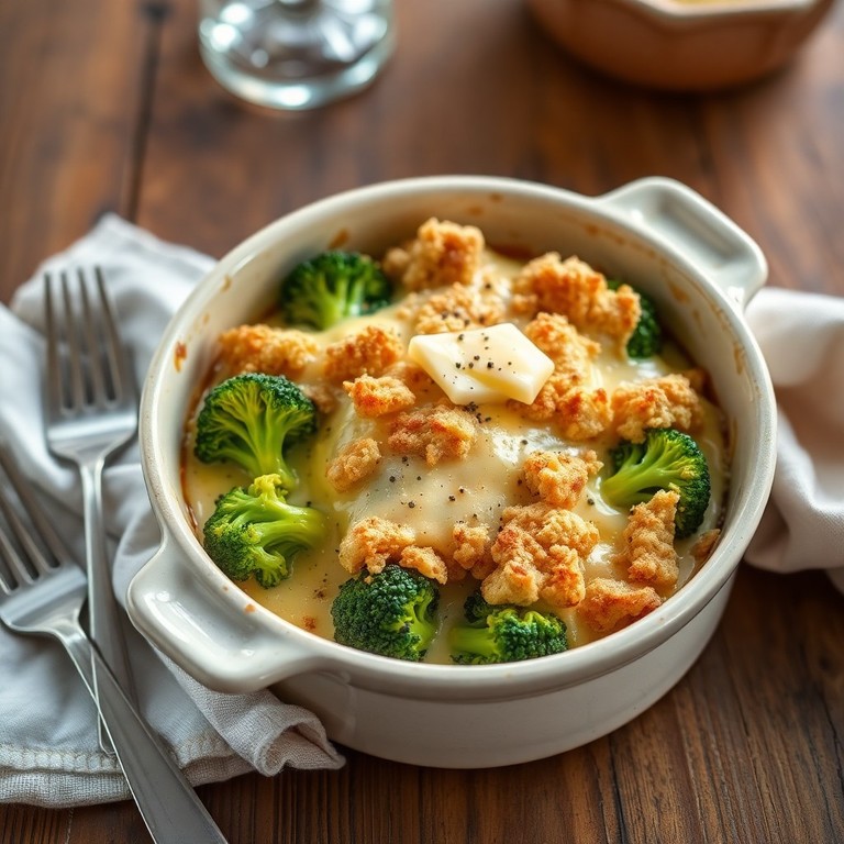 Gratin de Brocolis au Fromage Comté