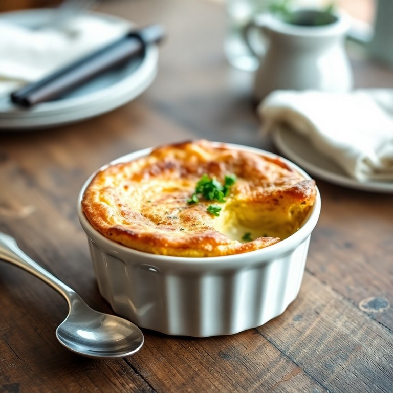 Classic Eggplant Soufflé