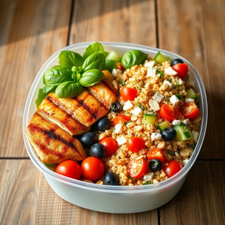 Bento Mediterraneo bilanciato