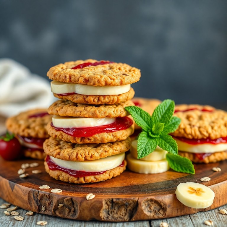 Banana Ice Cream Sandwiches
