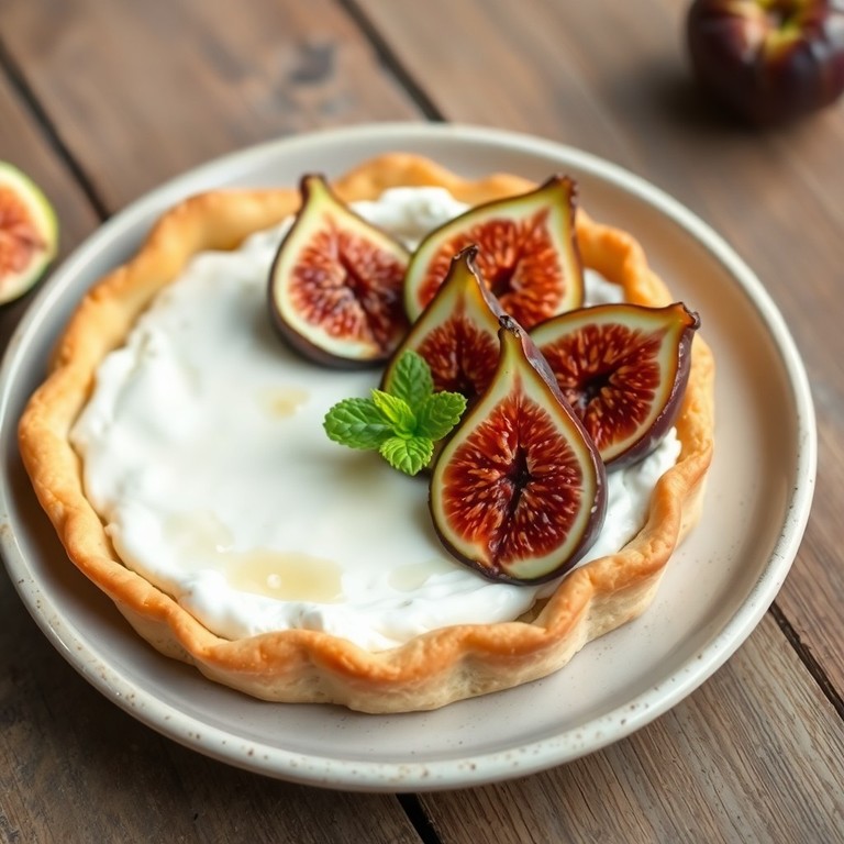 Tarte aux Figues et à la Ricotta