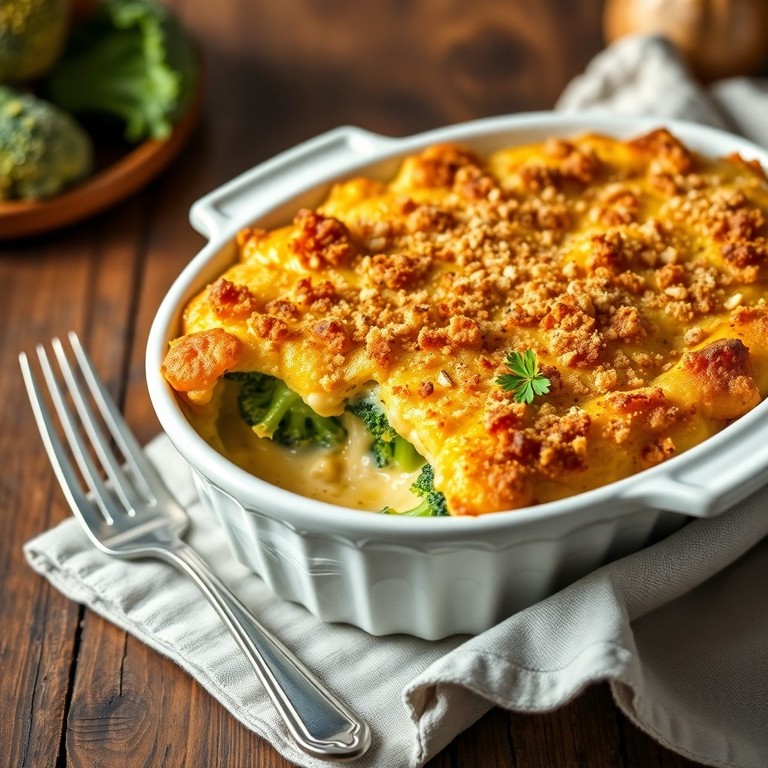 Brokkoli-Käse-Auflauf ( Beilage )