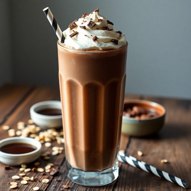 Classic Chocolate Oat Milkshake