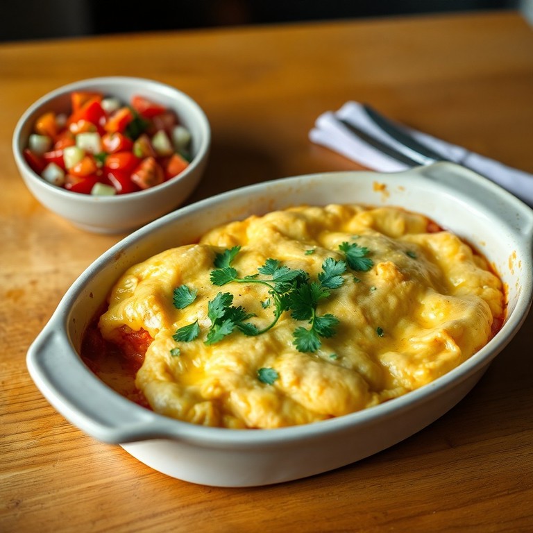 Escondidinho de Batata Americana com Vinagrete de Olho de Soja