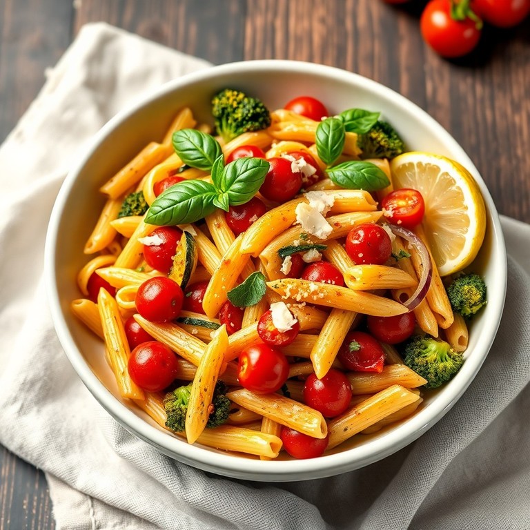 Roasted Vegetable Pasta Primavera