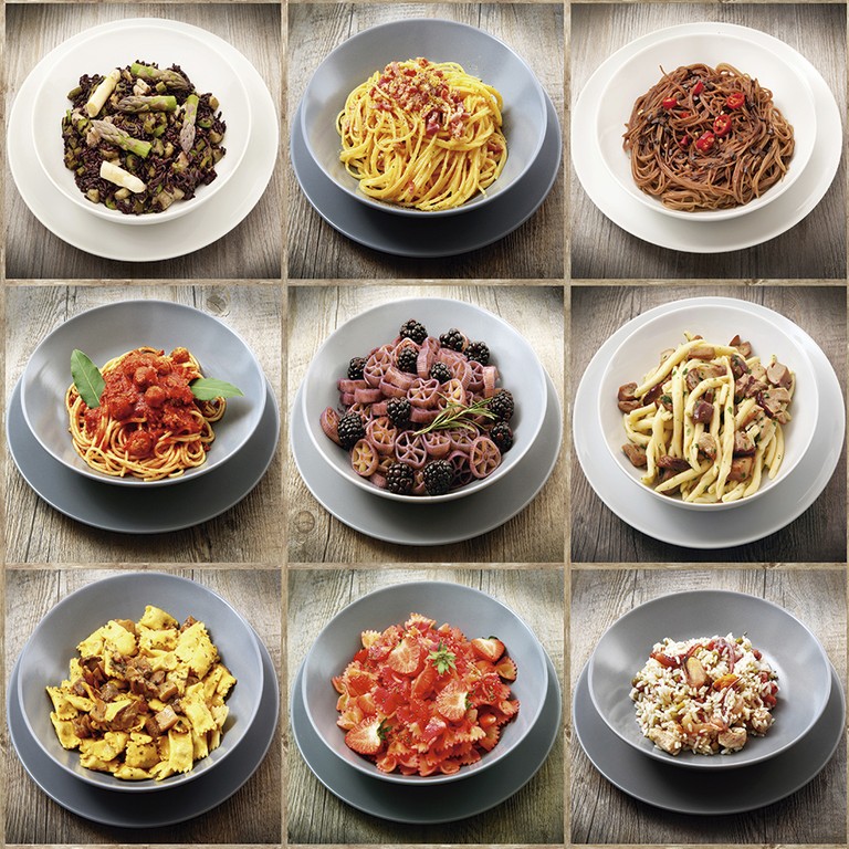 Salsas para Pastas - Albóndigas y Salsas Pomodoro Rustica / Pesto / Cremosa de Mariscos / Tocino y Vino Tinto - 043044G2