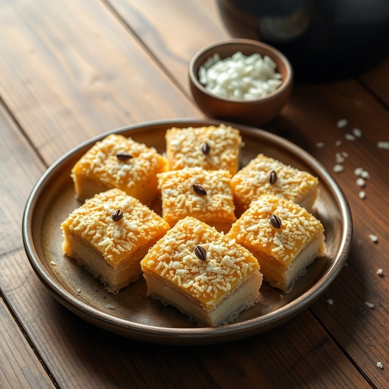 Beijinho Assado com Coco Ralado