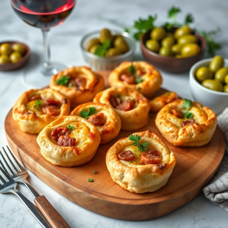 Mini Tortillas de Patatas y Chorizo para Tapas