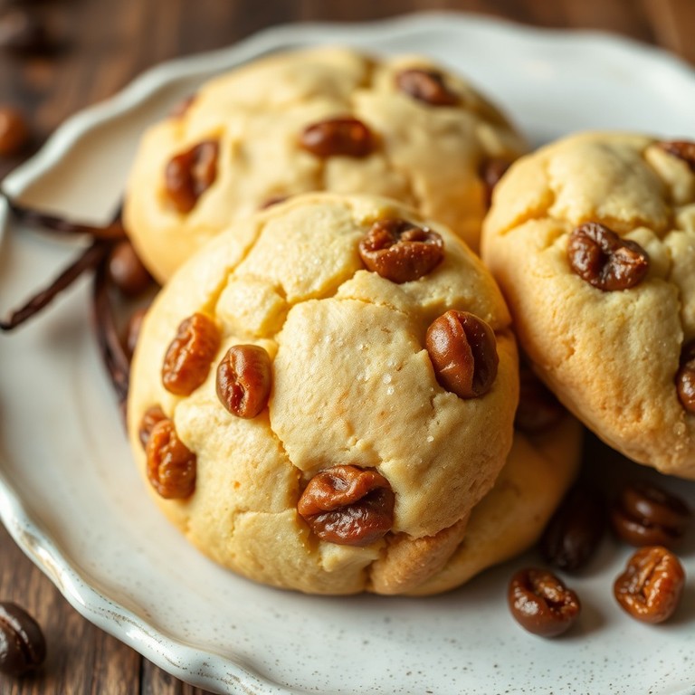 Cookies aux raisins secs et à la vanille