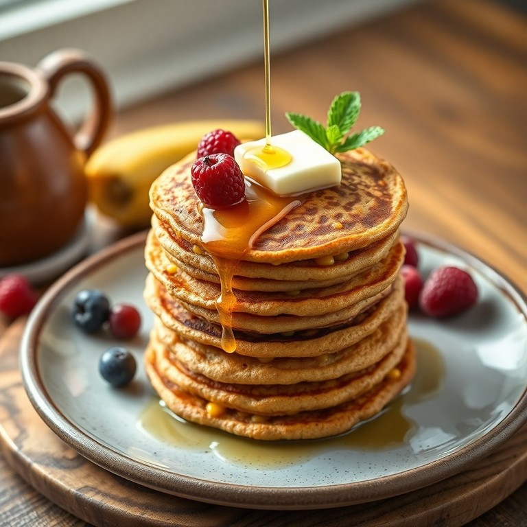 Maispannenkoeken met boekweitmeel