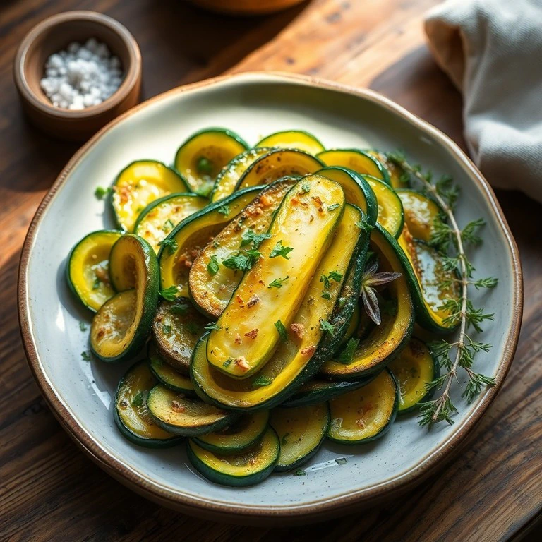 Poêlée de Courgettes à la Provençale - Mr. Cook