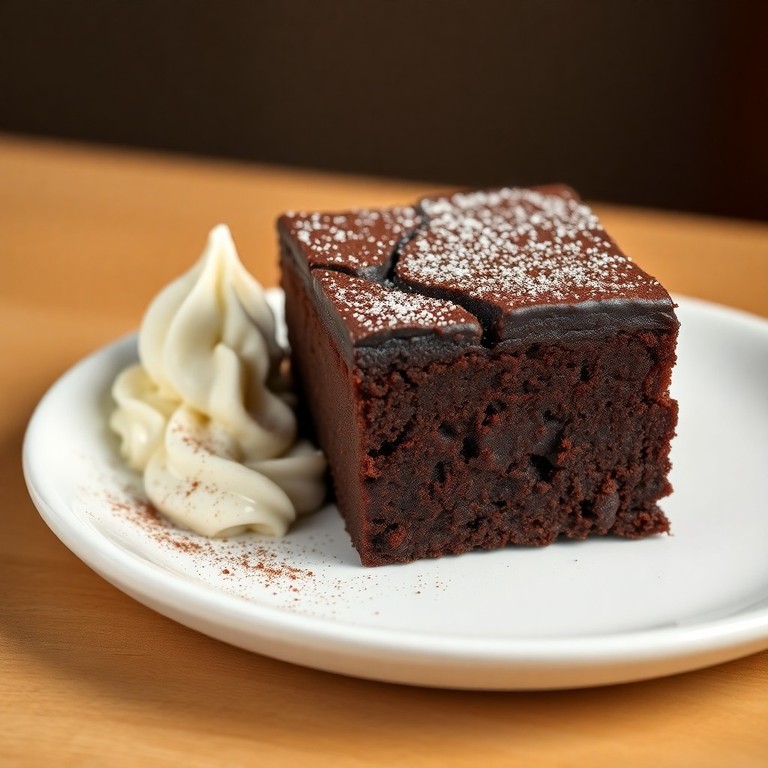 Brownie Fit de Cacau com Ovo e Creme de Leite