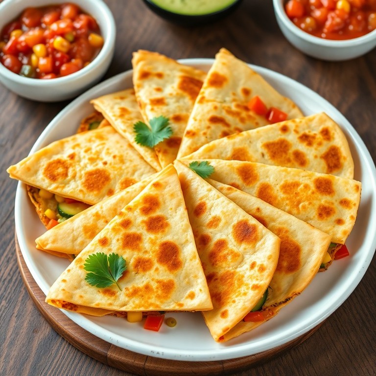 Air Fryer Veggie Quesadillas