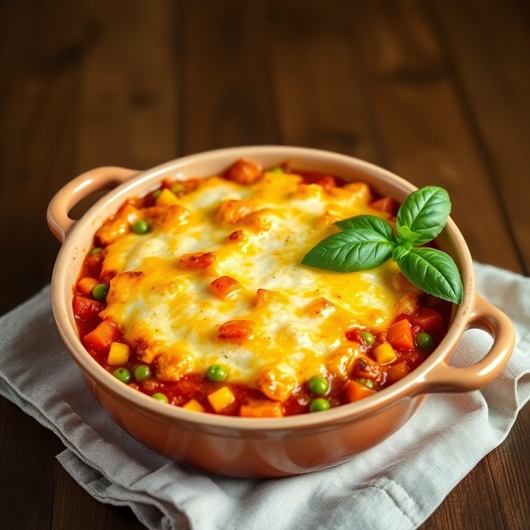 Tomaten-Gemüse-Auflauf