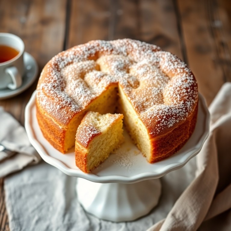 Bizcocho Esponjoso Dulce Sin Gluten