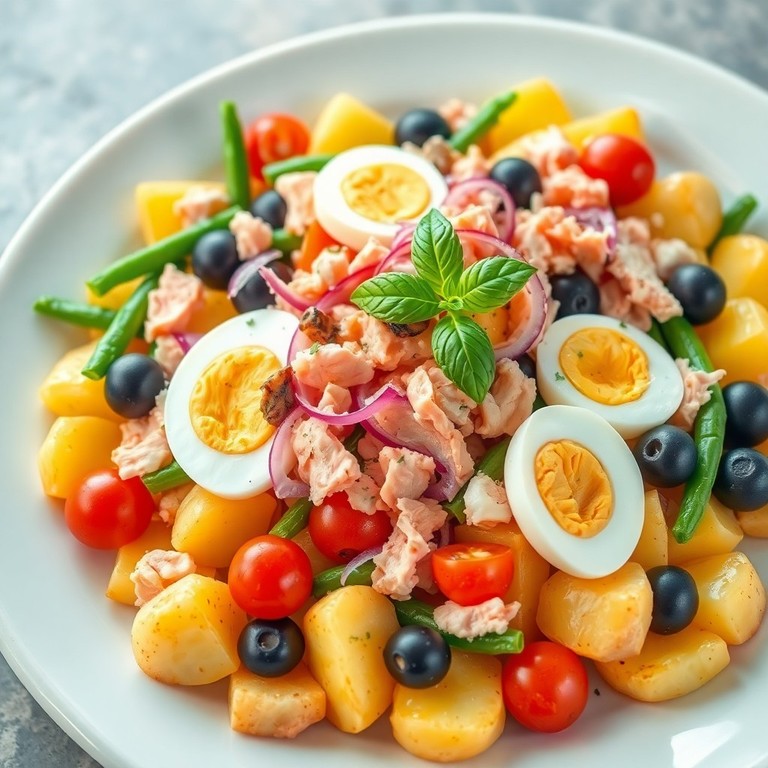 Salade de Pommes de Terre à la Niçoise