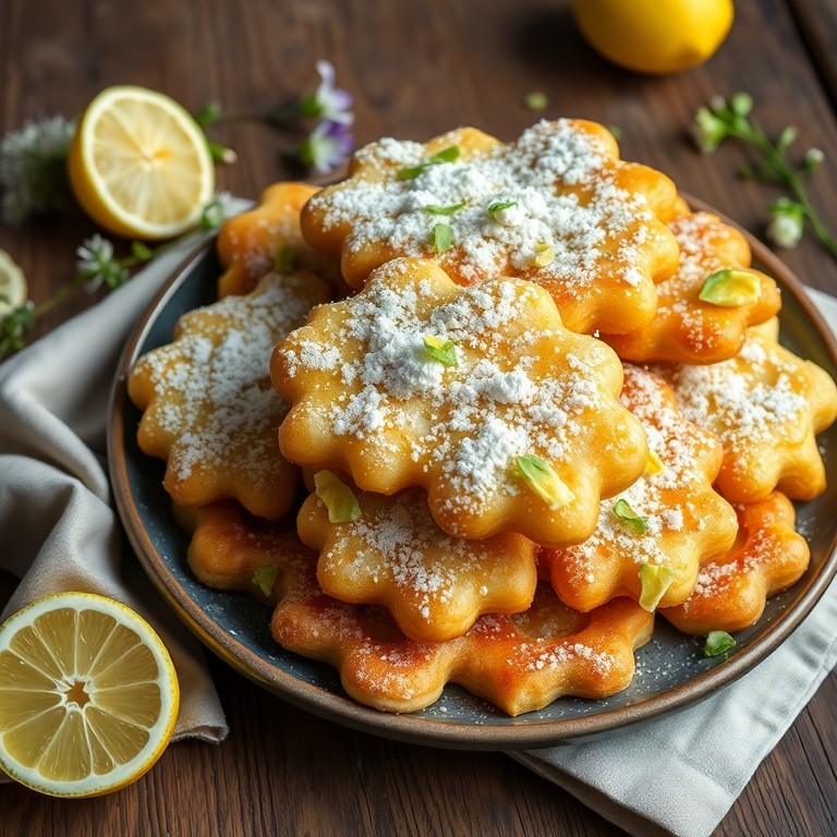 Frittelle di Malva e Limone