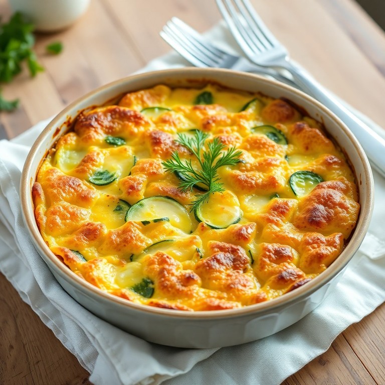 Запеканка из кабачков и картофеля в тесте