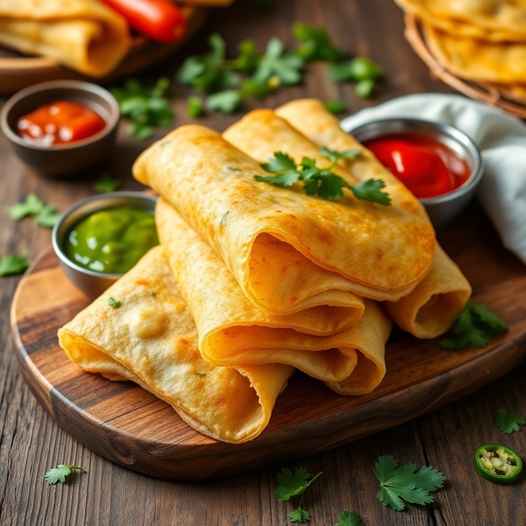 Spicy Suji Egg Roll Wraps