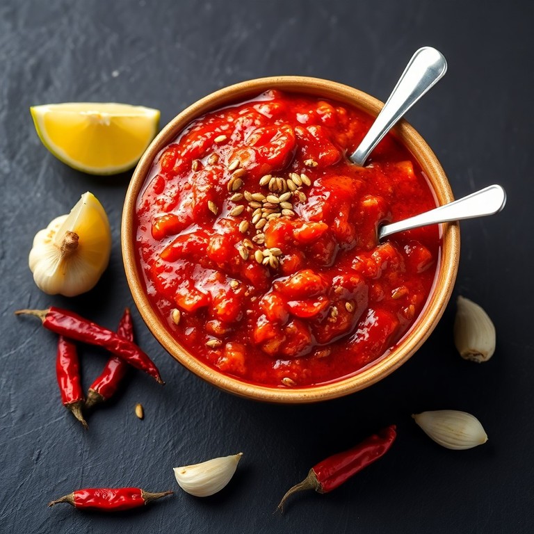 Klassische indische Knoblauch-Chutney