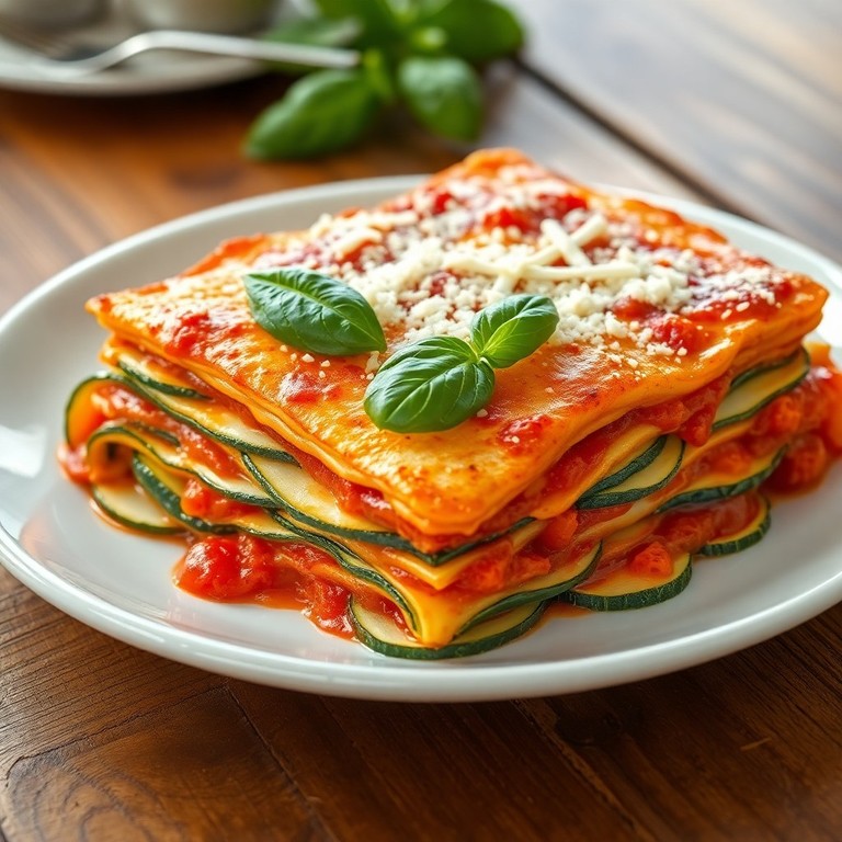 Vegetarische Zucchini-Lasagne