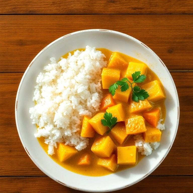 Poulet au lait de coco et ananas avec curry - Mr. Cook