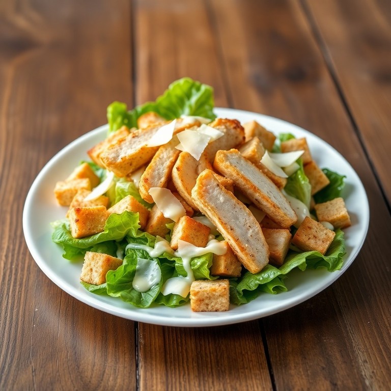 Ensalada de pollo al estilo César