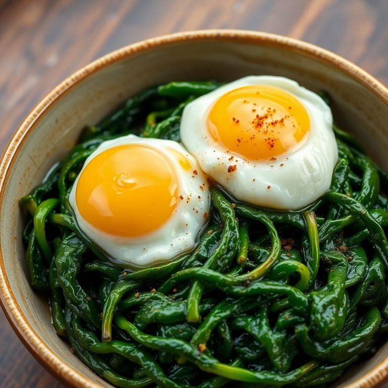 Spinat-Ei-Topf – Low-Carb One-Pot Genuss