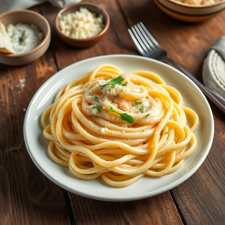 Pasta Alfredo Clásico