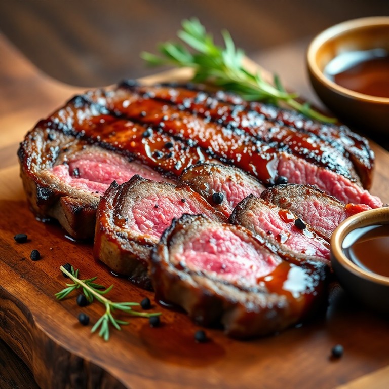 Sweet & Smoky Maple Marinade for Rump Steak