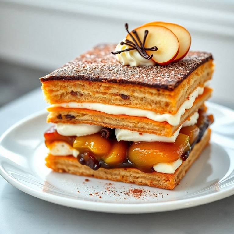 Italienische Apfel-Tiramisu-Torte
