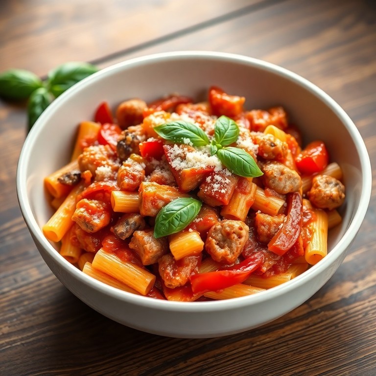 Italian Sausage and Pancetta Pasta