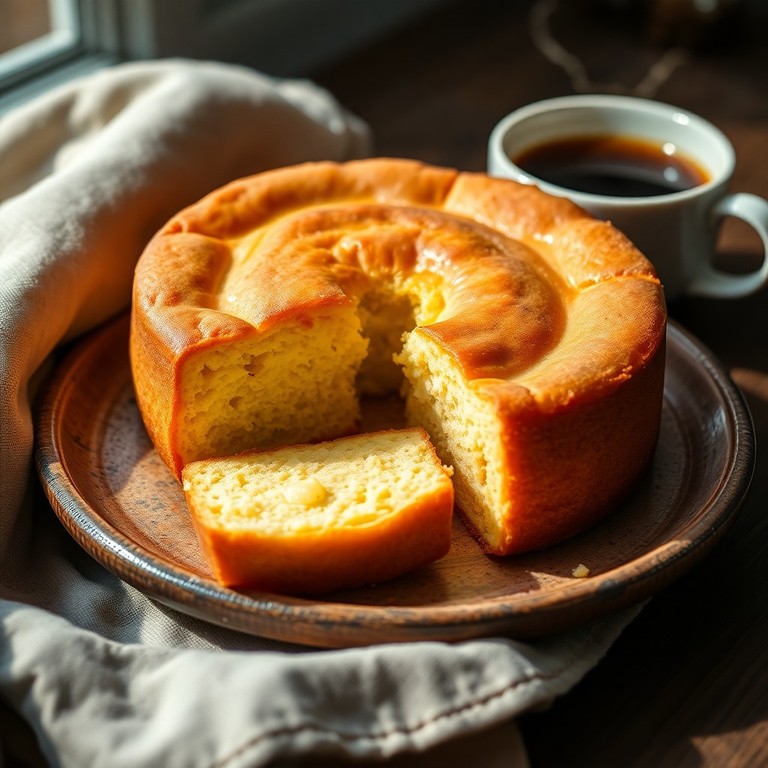 Bolo de Polvilho Doce com Toque de Manteiga
