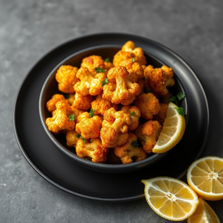 Knuspriger Blumenkohl im Airfryer