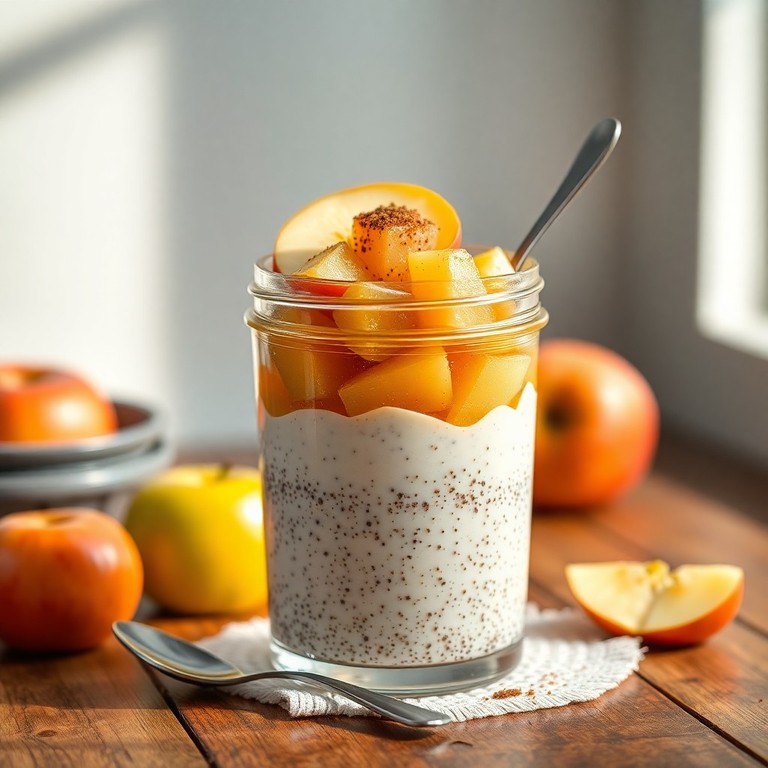Chia Pudding Appelgebak