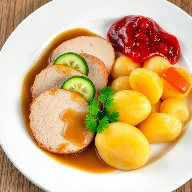 Svensk Husmanskost med Fläskytterfilé