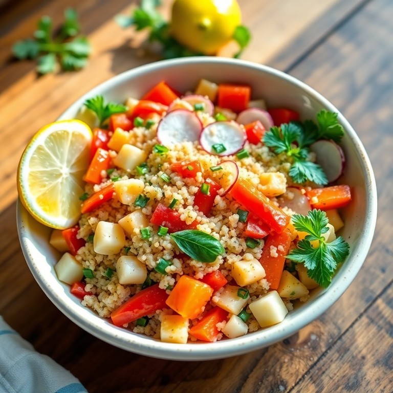 Salade de Quinoa et Légumes Croquants