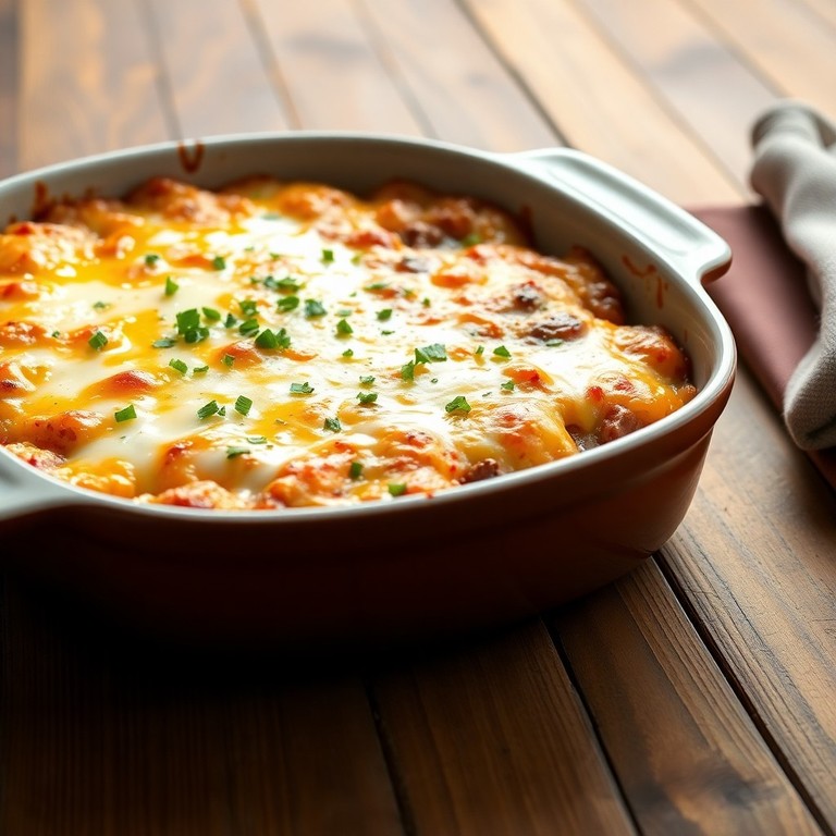 Arroz de Forno com Carne Moída e Queijo