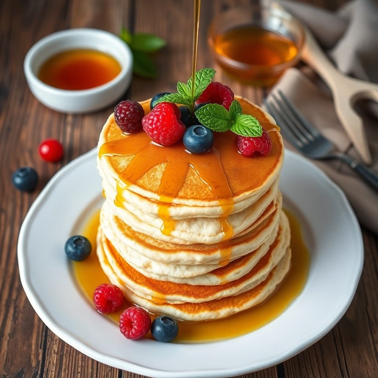 Panqueca Americana Sem Glúten e Sem Lactose