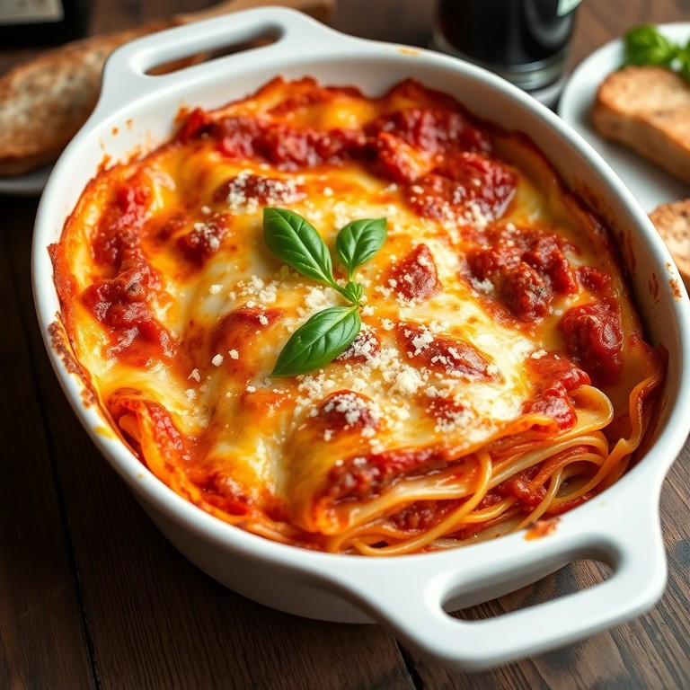 Klassische italienische Lasagne