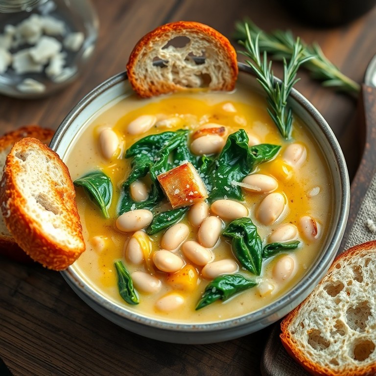 Classic Tuscan White Bean Soup