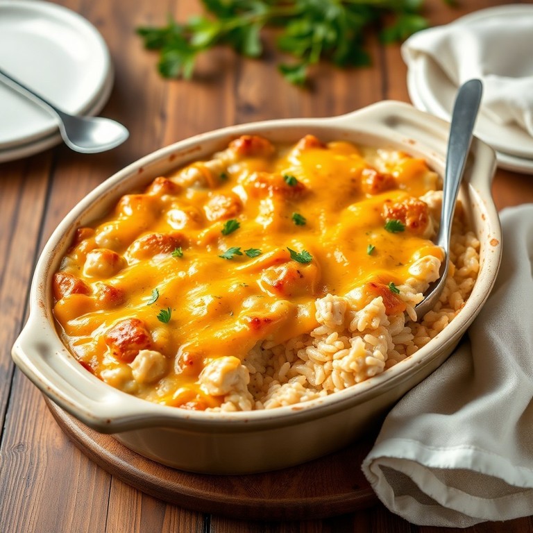 Creamy Chicken and Rice Casserole